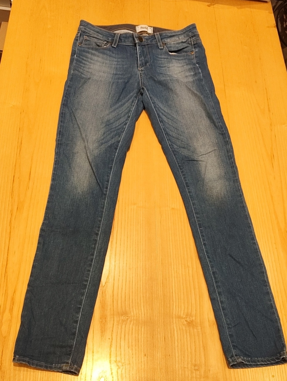 Paige Denim Jeans In Washed Blue